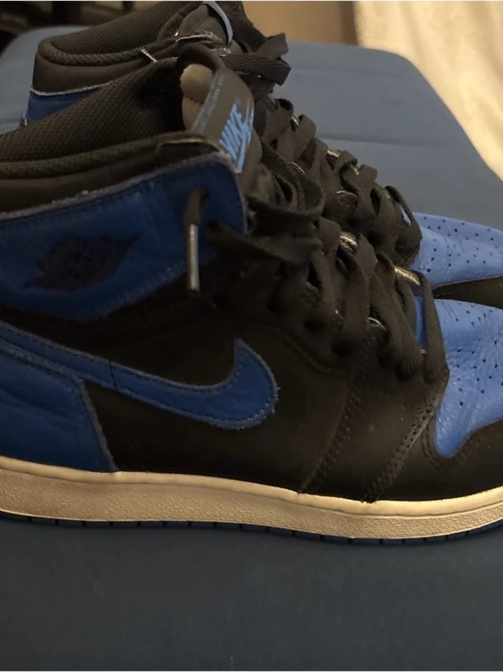 Nike Air Jordan 1 High - Black/Royal Blue
